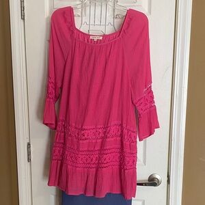 Indigo Soul Pink Lined Tunic